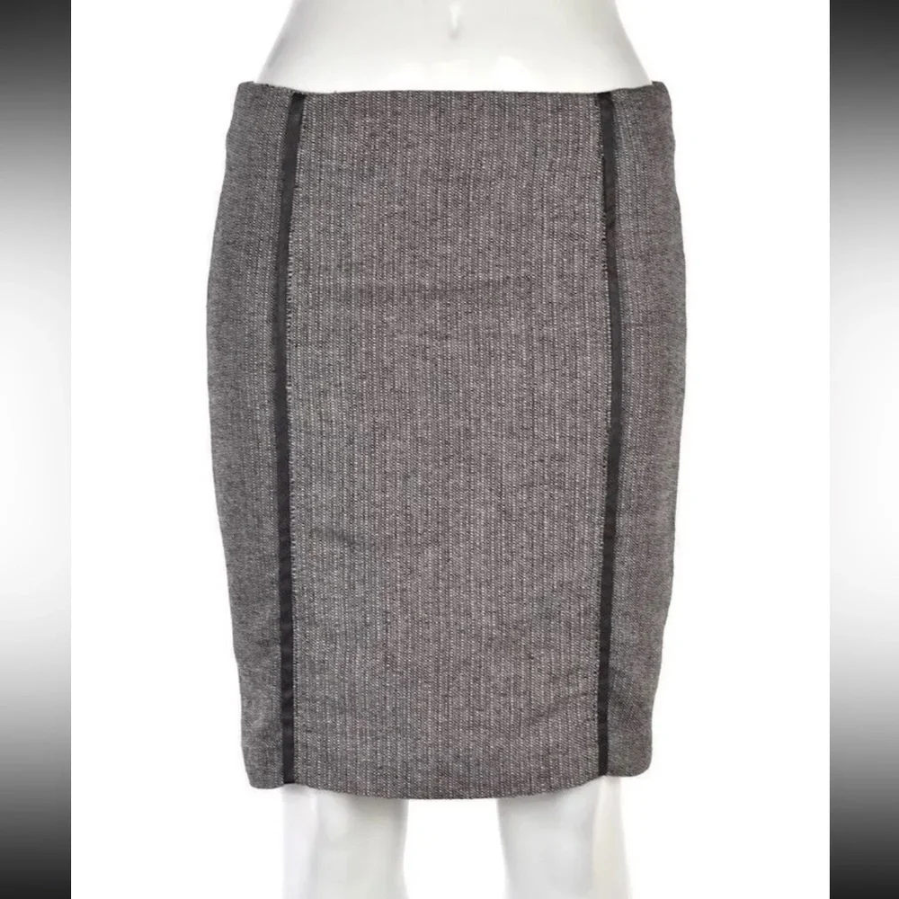 Cynthia Rowley New‎ York Black/White Pattern Skirt